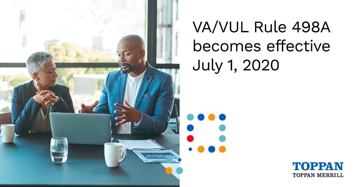 VA/VUL Rule 498A becomes effective July 1, 2020