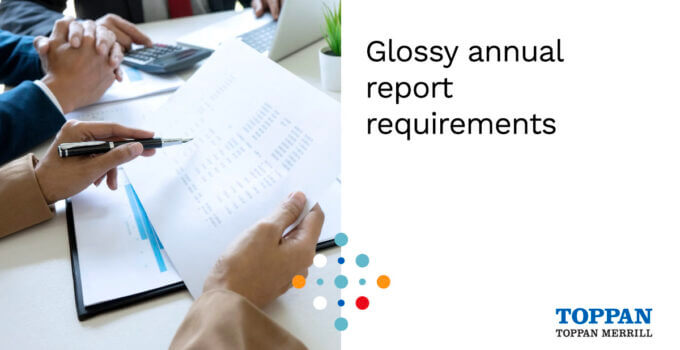 Glossy Annual Report Requirements