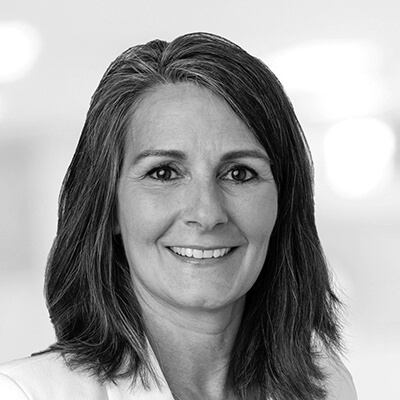 JoAnn Kern Headshot in Black and White