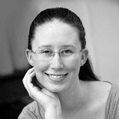 Alicia Frederic Headshot in Black and White