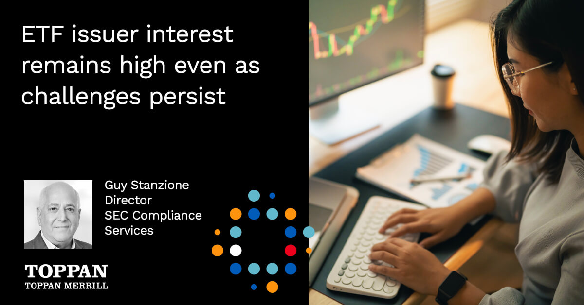 ETF issuers push ahead despite roadblocks