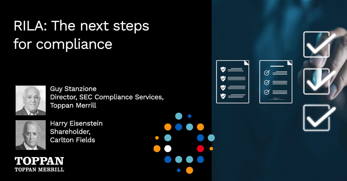 RILA: The Next Steps For Compliance