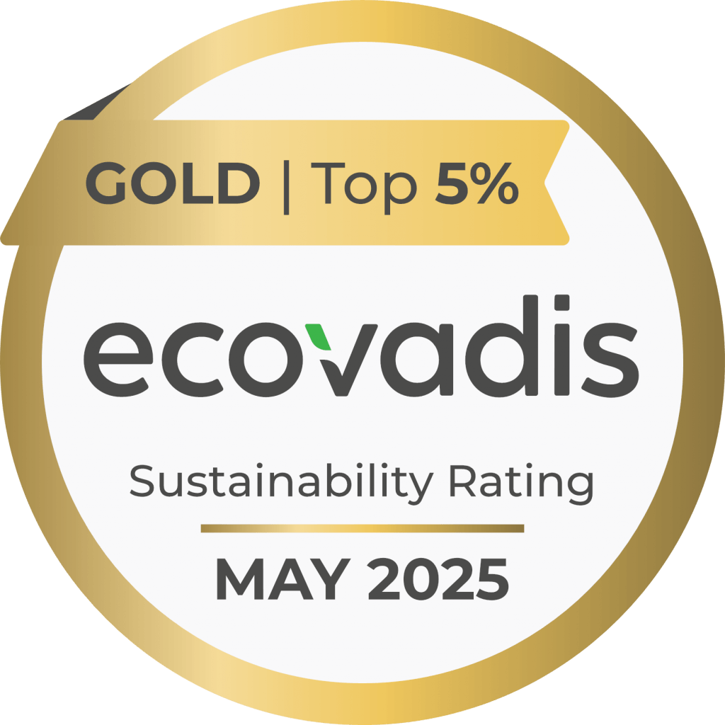 Ecovadis Gold Award 2025