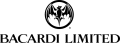 Bacardi Limited logo in black, featuring a bat and capitalized text.