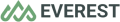 Everest logo featuring green mountain icon next to dark gray text.