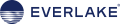Everlake logo with dark blue circular motif next to the name in blue text.