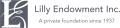 Lilly Endowment Inc. logo in gray with a stylized "L" and foundation tagline.