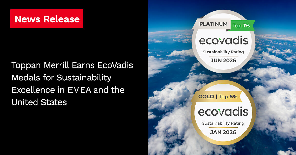 Blog image that shows an EcoVadis logo and says 